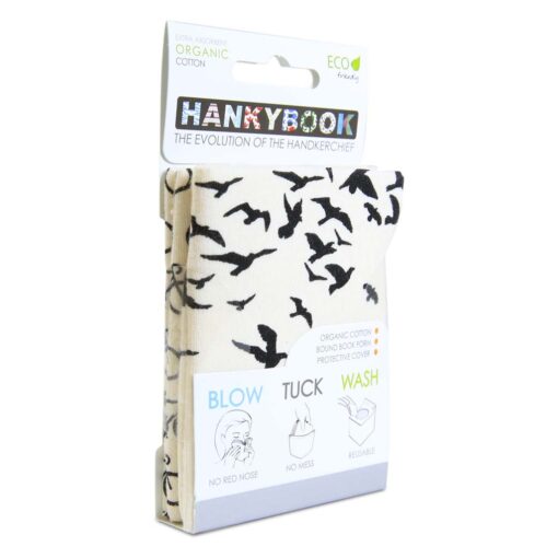 HankyBook - Birds and Bike 2-Set - HankyBook BdBk angle
