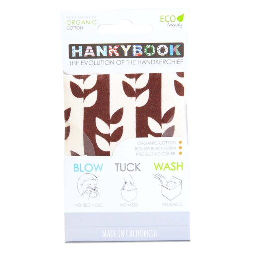HankyBook - Brown Vine HankyBook - HankyBook Original BrownVine front