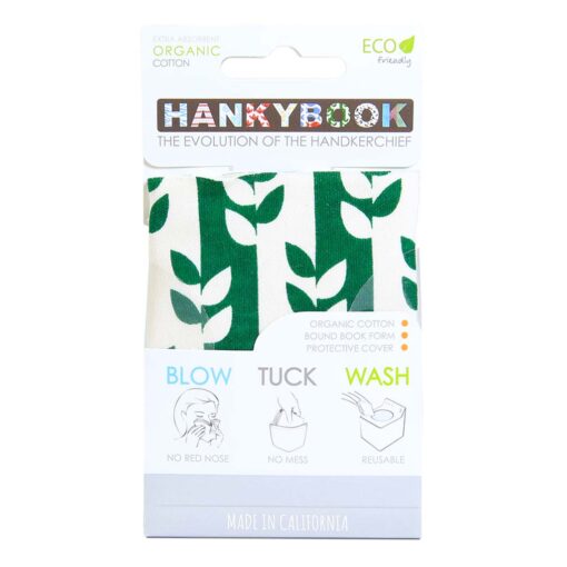 HankyBook - Green Vine HankyBook - HankyBook Original GreenVine front