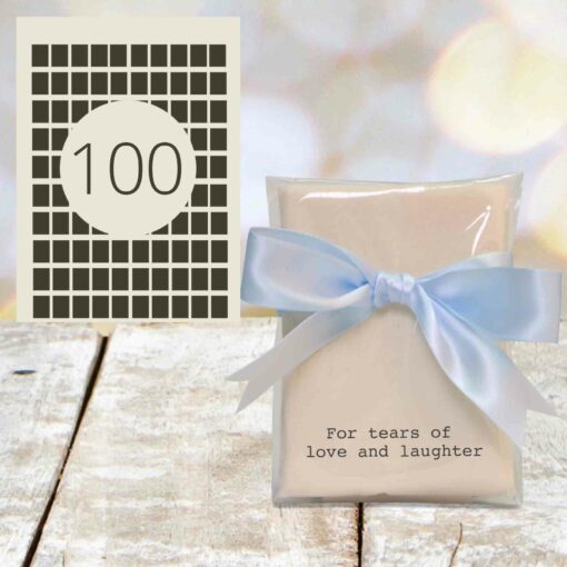 HankyBook - 100 Libros de Pandora - Elija el color de la cinta ($5.55 cada uno) - Ribbon 100