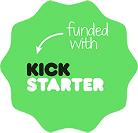 funded with Kickstarter