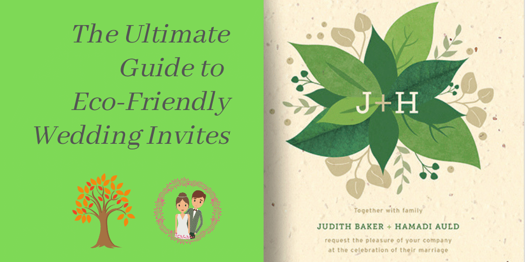 Your Guide to Eco Friendly Wedding Invitations - HankyBook