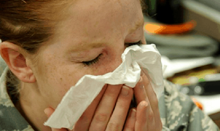 Tissue sneeze