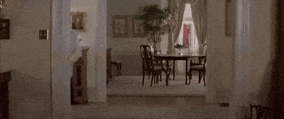 Mrs Doubtfire cleaning gif