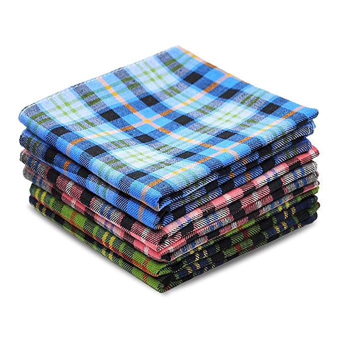 Plaid handkerchief