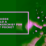 How to fold a handkerchief for a suit pocket