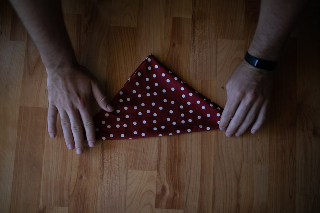 HankyBook - How to Fold a Handkerchief for a Suit Pocket (7 Methods + Photos) - singlecorner2